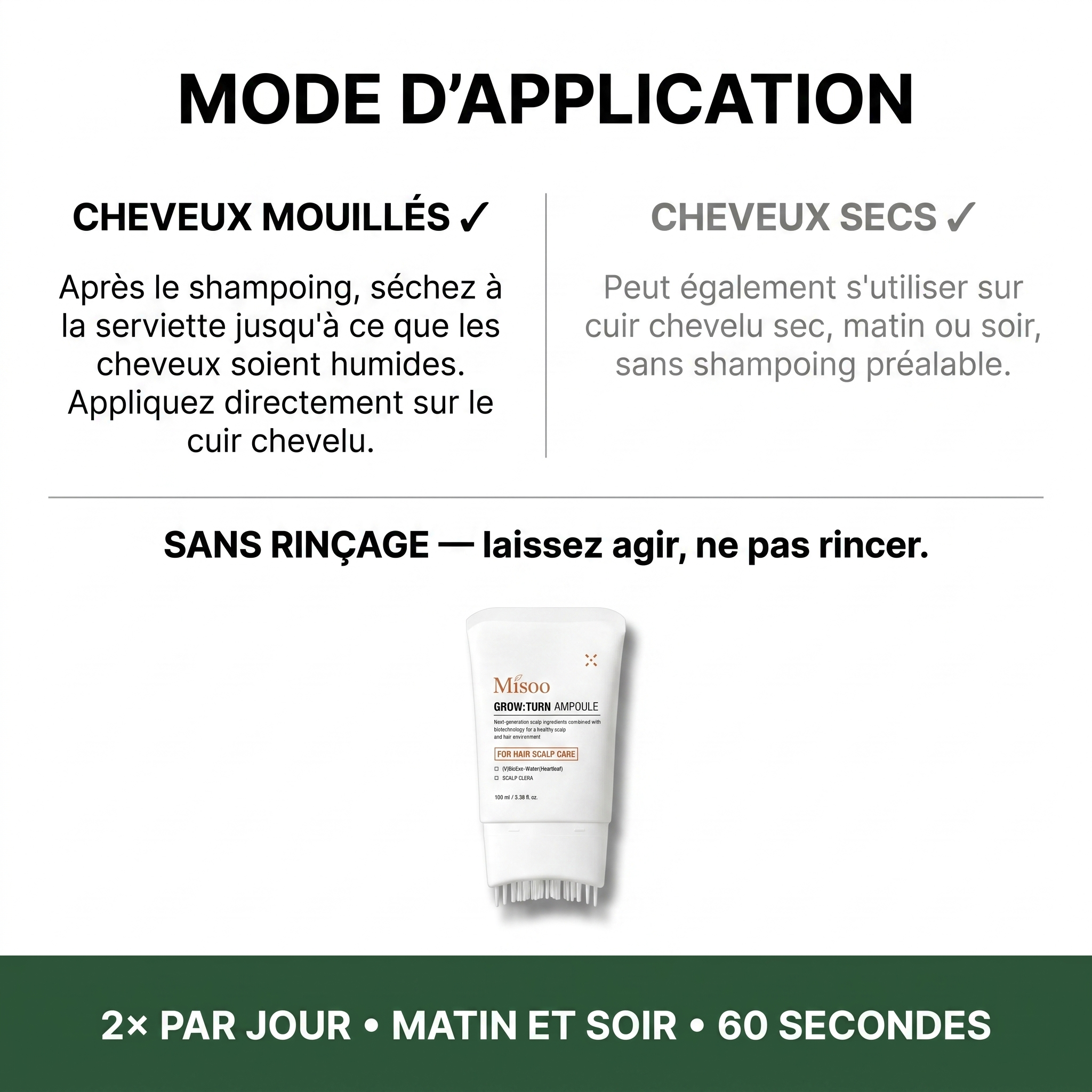 Le Sérum Coréen N°1 pour la Repousse