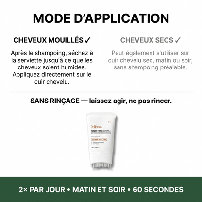 Le Sérum Coréen N°1 pour la Repousse